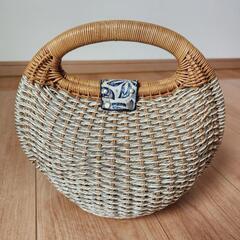 【中古】かごバッグの画像