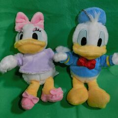 ディズニー 可愛いぬいぐるみ ドナルド/ディジー 5点の画像