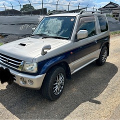 三菱　パジェロミニ　マニュアル車　平成12年式　車検付きの画像