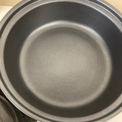 O-1281🤩土鍋風　鍋　ガス　IH対応　26㎝　500円ですの画像