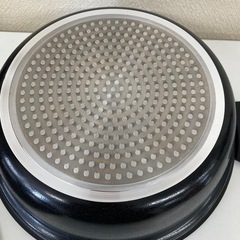 O-1281🤩土鍋風　鍋　ガス　IH対応　26㎝　500円ですの画像