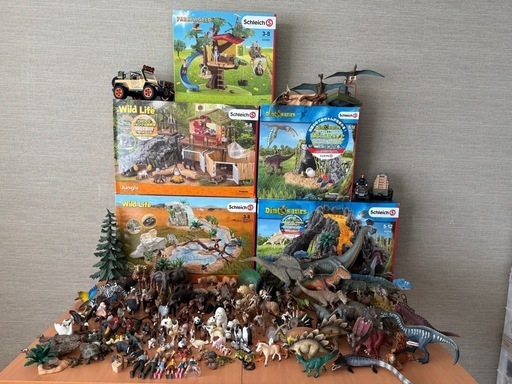 シュライヒ　パポ　PAPO 動物　恐竜　フィギュア　大量セット