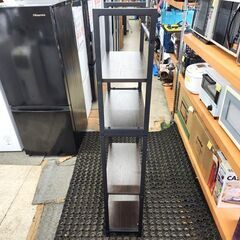 オープンシェルフ 4段 木製 幅50×奥21×高123cm 収納棚 ラック 札幌市 平岸店の画像