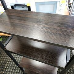 オープンシェルフ 4段 木製 幅50×奥21×高123cm 収納棚 ラック 札幌市 平岸店の画像