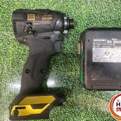 HiKOKI ハイコーキ WH36DC インパクトドライバ  36V バッテリ×1 充電器 中古 【ハンズクラフト沖縄豊見城店】の画像