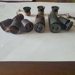 昭和レトロコンセントの画像