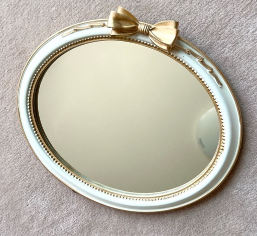 美容室サロンに人気!クラシックなロココ調ミラー 壁掛けミラー