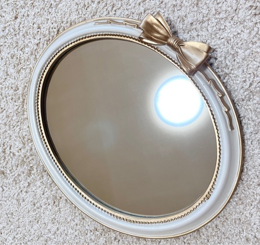 美容室サロンに人気!クラシックなロココ調ミラー 壁掛けミラー