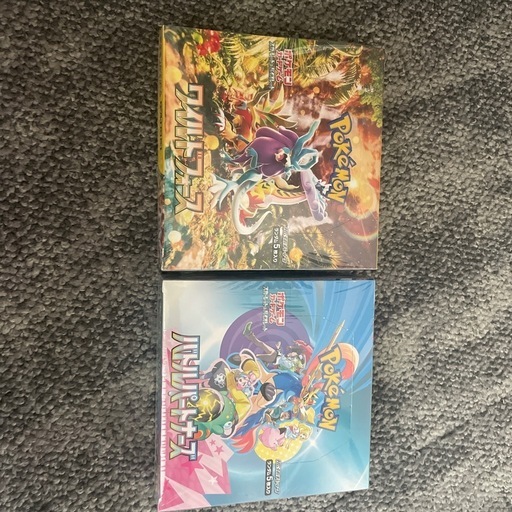 ポケモン　ワイルドフォースとバトルパートナーズ　シュリンク付き　カード