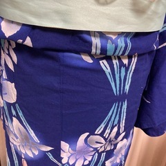 藍色ゆかた、いかがでしょう
か？の画像