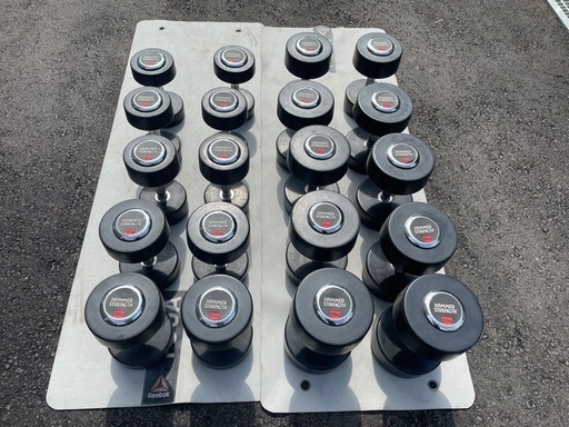 ダンベル ダンベルセット ハンマーストレングス 12〜30キロ