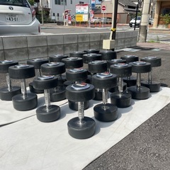 ダンベル　ダンベルセット　ハンマーストレングス　12〜30キロの画像