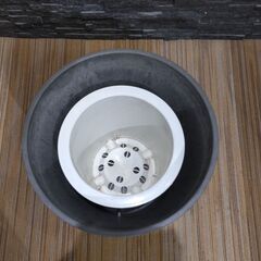 【引き取りに来てくれる方限定】大きめ！鉢カバー と 鉢　8月15日まで掲載予定の画像