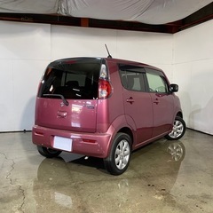 札幌発　車検付きR8年3月　H25年　MRワゴン　X セレクション　4WD　桃色　の画像