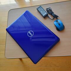 Dell 薄型ノートパソコン ブルー①の画像