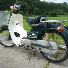 ホンダ スーパーカブ50　鉄カブ 20,510km キック一発実動　いい音します　女性にも楽々取り回しの画像