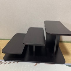 ペット用階段　犬用階段　木製の画像