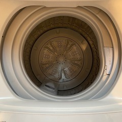 amadana 全自動洗濯機 洗濯4.5kg amadana TAGシリーズ AT-WM45B R80238の画像