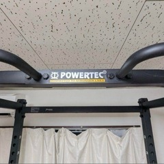 パワーラック（パワーテック）　ベンチ付き　トレーニングの画像