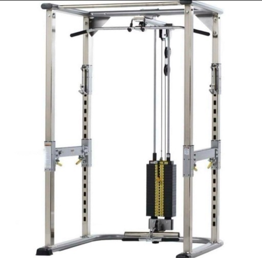 タフスタッフ　パワーラック　ラットプルオプション付き