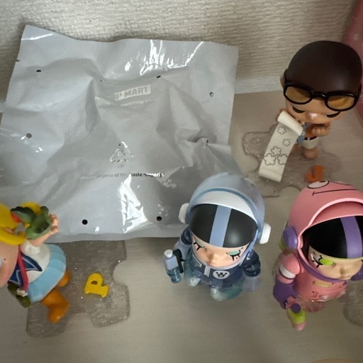 popmartで購入した新品アニメスタイル キャラクター フィギュアセット13点 popmartで購入した新品アニメスタイル キャラクター フィギュア
