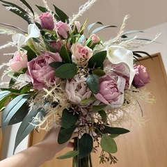 ウェディング造花花束の画像