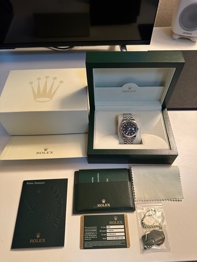 ロレックス　デイトジャスト10P 極美品