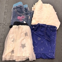 女の子向け子ども服　100〜110cmの画像