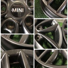 ★ A459 MINI 純正 17インチ アルミホイール 17×7JJ +50 PCD120 4本 5穴 5H R60 等 直接引取可 石狩市の画像