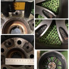 ★ A459 MINI 純正 17インチ アルミホイール 17×7JJ +50 PCD120 4本 5穴 5H R60 等 直接引取可 石狩市の画像