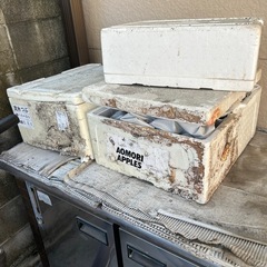 古い発泡スチロール、ダンボール　処分してくださる方！