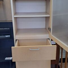 【リサイクルショップどりーむ鹿大前店】　No1793　食器棚　写真参照🎵　訳アリ品　格安🎵の画像