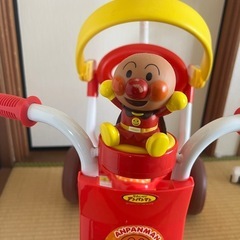 折りたたみ三輪車 アンパンマン オールインワンUP3の画像