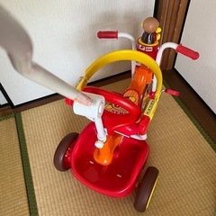 折りたたみ三輪車 アンパンマン オールインワンUP3の画像