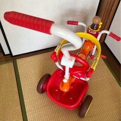 折りたたみ三輪車 アンパンマン オールインワンUP3の画像