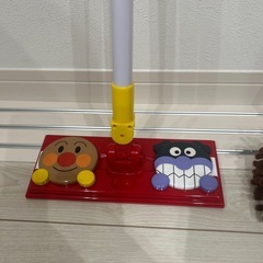 アンパンマンモップ　子供用モップセットの画像