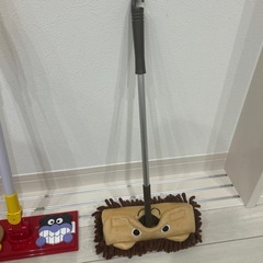 アンパンマンモップ　子供用モップセットの画像