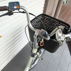 中古自転車 Panasonic 電動アシスト自転車 三輪自転車 三輪ワゴン自転車 ビビライフ BE-ELR833T 内装3段変速 バッテリー16Ah バッテリー長押し5点点灯 通勤 通学 近所のお出掛けなどにの画像
