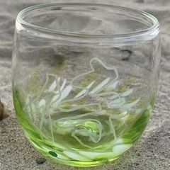 琉球硝子彫刻の画像