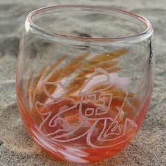 琉球硝子彫刻の画像