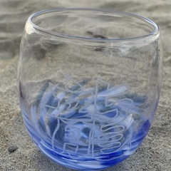 琉球硝子彫刻の画像