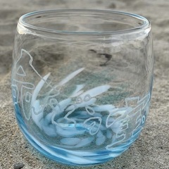 琉球硝子彫刻の画像