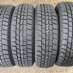 165/65R14 ホイール付きスタッドレスタイヤ4本 美品 ほぼ新品の画像