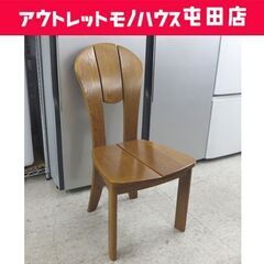 浜本工芸 ダイニングチェア② 1人掛けチェア ブラウン 木製 食...