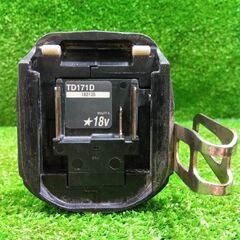マキタ TD171DZ 充電式インパクトドライバー 本体のみ ※不動品の為、ジャンク品となります。【市川行徳店】【店頭取引限定】【ジャンク】管理番号：IT6930CWU94Cの画像