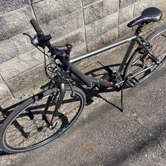 【クロスバイク】美品❗️ブリヂストン製CYLVA 3x8段変速　700x32c チェーン新品❗️若林自転車　唐崎店　SALE中❗️の画像