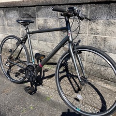 【クロスバイク】美品❗️ブリヂストン製CYLVA 3x8段変速　700x32c チェーン新品❗️若林自転車　唐崎店　SALE中❗️の画像