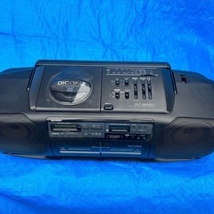 No.1　シャープ　QT-50CD ラジカセジャンクの画像