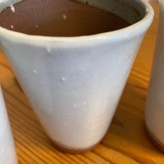 丹波立杭焼　　ビアカップの画像