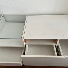 【再値下げ⚠︎︎】ドレッサーローテーブルの画像